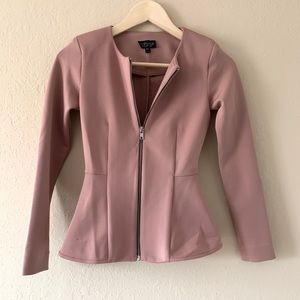 NWOT topshop peplum blazer